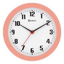 Relogio de parede herweg 6102-313 salmao