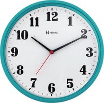 Relogio de parede herweg 6126-267 turquesa