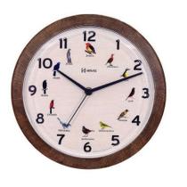 Relogio de parede herweg 6658-323 amadeirado