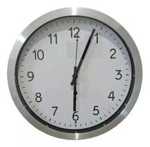 Relógio de Parede Herweg 6732-079 Alumínio Iluminação Noturna