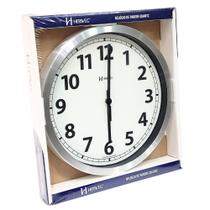 Relógio de Parede Herweg Quartz Redondo 30 CM Alumínio 6711 - 079