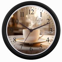Relógio De Parede Herweg Ref: 6672-034 Preto Xícara Relógio De Parede Herweg Ref: 6672-034 Preto Xícara