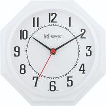 Relógio de Parede - Herweg - Refinado -24cm - Branco - 6117