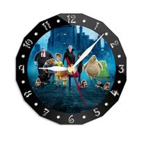 Relógio de parede Hotels Transylvanias Anime 30cm Silent Non-Ticking