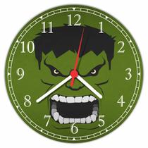 Relógio De Parede Hulk Super Heróis Vingadores - Vital Quadros