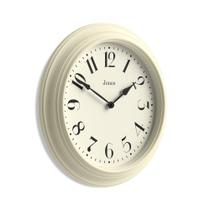 Relógio de Parede JONES CLOCKS Fenchurch 40,5 cm Creme Clássico