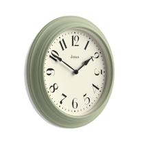 Relógio de Parede JONES CLOCKS Fenchurch 41 cm Verde Clássico Redondo