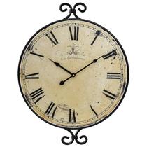 Relógio de parede JUMBO DECOR Farmhouse Retro Gold 43x34cm Ferro Relógio de parede JUMBO DECOR Farmhouse Retro Gold 43x34cm Ferro