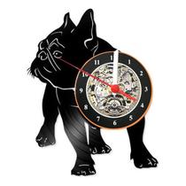 Relógio De Parede Lp Buldogue Cachorro Dog Decoração Pet