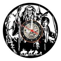 Relógio De Parede Lp Frodo Senhor Dos Anéis Geek Gandalf Relógio De Parede Lp Frodo Senhor Dos Anéis Geek Gandalf
