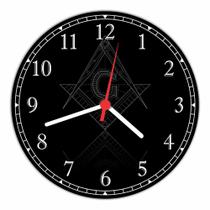 Relógio De Parede Maçonaria Illuminati Olho Pirâmide Lojas Salas Quartos Quartz Tamanho 40 Cm RC002 Relógio De Parede Maçonaria Illuminati Olho Pirâmide Lojas Salas Quartos Quartz Tamanho 40 Cm RC002