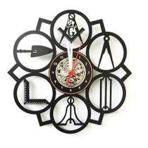 Relógio De Parede Maçonaria Maçom Grupo Fraternidade Guilda