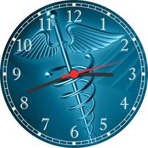 Relógio De Parede Medicina Médicos Consultórios Salas - Vital Quadros
