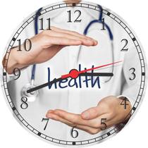 Relógio De Parede Medicina Médicos Consultórios