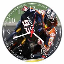 Relógio De Parede Motos Motocicleta Lojas Concessionárias Oficinas Salas Quartz Tamanho 40 Cm RC006