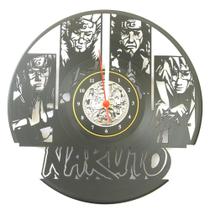 Relógio De Parede, Naruto, Anime, Disco Vinil, Decoração - Avelar Criações