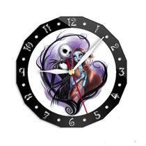 Relógio de parede Nightmare Before Christmas Jack Skellington 30cm