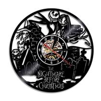 Relógio de parede Nightmare Before Christmas Jack Skellington Relógio de parede Nightmare Before Christmas Jack Skellington