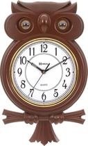Relógio de Parede Pendulo Musical Westminster Coruja Herweg 530006 Relógio de Parede Pendulo Musical Westminster Coruja Herweg 530006