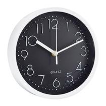 Relógio de Parede Pequeno 20cm Silencioso Números 6085 - Livon Relógio de Parede Pequeno 20cm Silencioso Números 6085 - Livon