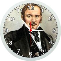 Relógio De Parede Personalizado Allan Kardec- Espirita- 24cm