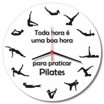 Relogio de Parede Pilates Fisioterapia Decorar Studio Academia 30cm - RelóGil