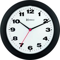 Relógio de Parede Preto 21 cm Herweg 6103