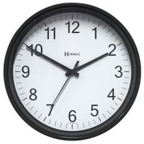 Relógio de Parede Preto 22 cm Herweg 6101