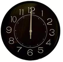 Relógio De Parede Preto 25cm Silencioso Design Moderno Sala Quarto Escritório Cozinha Relógio De Parede Preto 25cm Silencioso Design Moderno Sala Quarto Escritório Cozinha