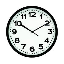 Relógio de Parede Preto 30cm 17838 Yangzi 25522