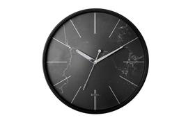 Relógio De Parede Preto Fosco Herweg 6860-262