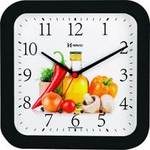 Relógio de Parede Preto Herweg 660001