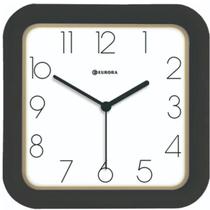 Relogio de Parede Preto Real Eurora 6550 Relogio de Parede Preto Real Eurora 6550