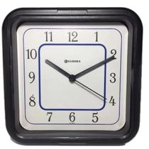 Relogio de Parede Preto Real Eurora 6551 Relogio de Parede Preto Real Eurora 6551