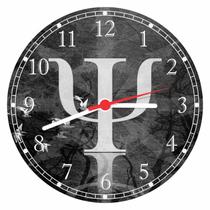 Relógio De Parede Psicologia Consultórios Psicólogos Símbolo - Vital Quadros