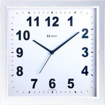 Relógio de parede - Quadrado - 29cm - Herweg -660034