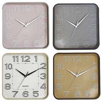 Relógio de Parede Quadrado Sortido 29,5x29,5x4,5cm YJH15613 - Imporiente Relógio de Parede Quadrado Sortido 29,5x29,5x4,5cm YJH15613 - Imporiente