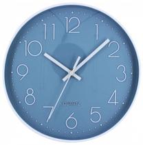 Relógio de Parede Redondo 25cm em Plástico Imporiente