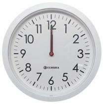 Relógio de Parede Redondo Branco 27cm - Herweg