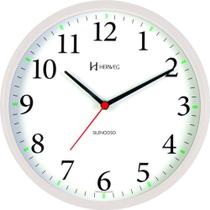 Relógio de Parede Redondo Continuo Liso 26cm - Herweg