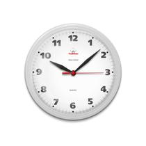 Relógio De Parede Redondo - Cozinha/sala - Branco - PlasHome