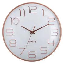 Relógio de Parede Redondo Decorativo 30cm Ponteiro Silencioso Quartz Decoração de Cozinha Sala Casa Escritório - DMA Relógio de Parede Redondo Decorativo 30cm Ponteiro Silencioso Quartz Decoração de Cozinha Sala Casa Escritório - DMA