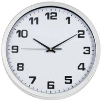 Relógio de Parede Redondo Decorativo Grande 30cm Ponteiro Silencioso Quartz Decoração para Cozinha Sala Casa ou Escritório