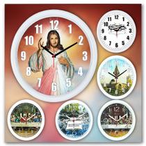 Relógio de Parede Redondo para Cozinha 24cm