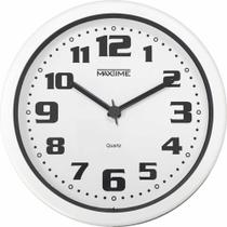 Relógio de parede redondo para sala quarto escritório cozinha - maxtime - Maxtime