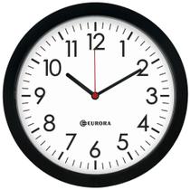Relógio de Parede Redondo Preto 27cm - Herweg