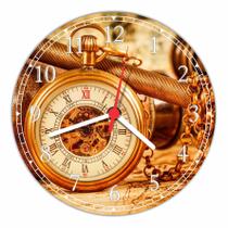 Relógio De Parede Relógio Vintage Retrô Gg 50 Cm - Vital Quadros Do Brasil