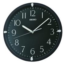 Relógio de parede Seiko Kuota Preto 30cm de diâmetro