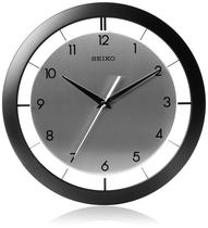 Relógio de Parede Seiko St James 28cm - Metal Escovado Preto Relógio de Parede Seiko St James 28cm - Metal Escovado Preto
