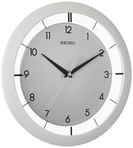 Relógio de parede SEIKO St John de metal escovado 28 cm com bateria AA Relógio de parede SEIKO St John de metal escovado 28 cm com bateria AA